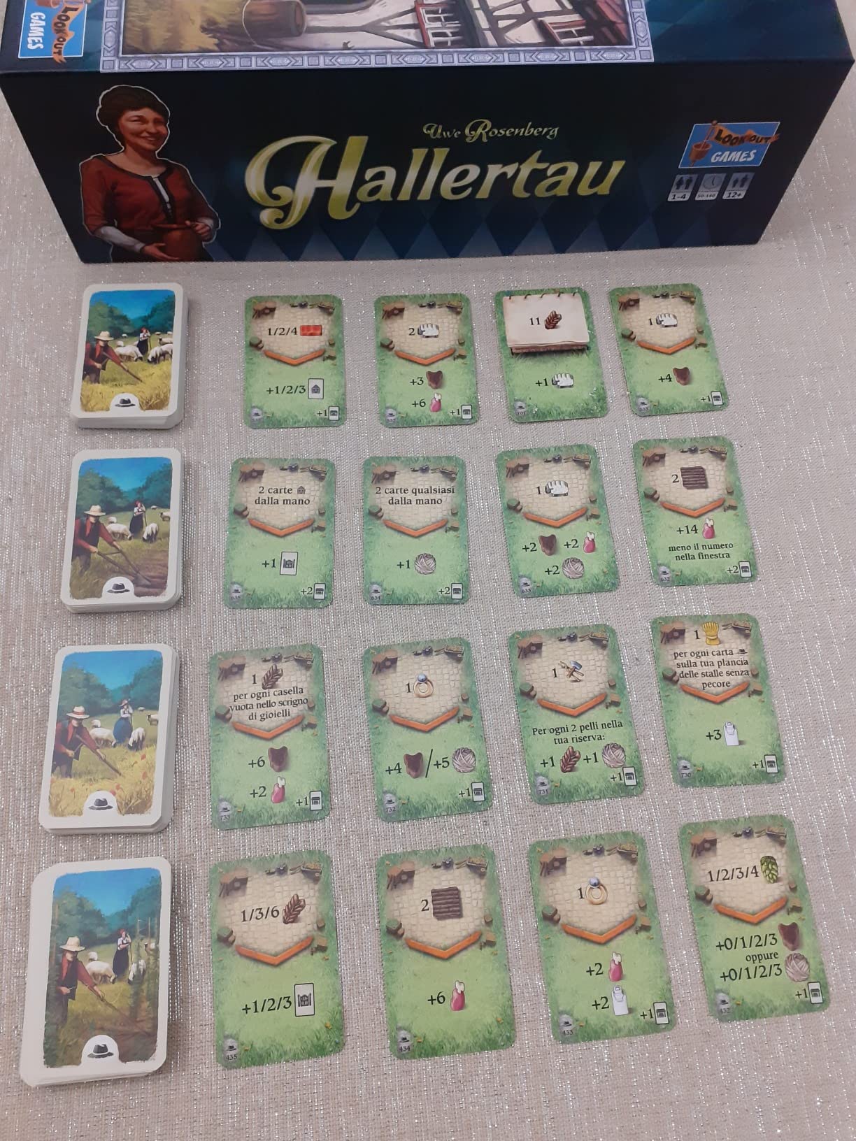 Asmodee Hallertau gioco da tavolo gestionale 1-4 giocatori