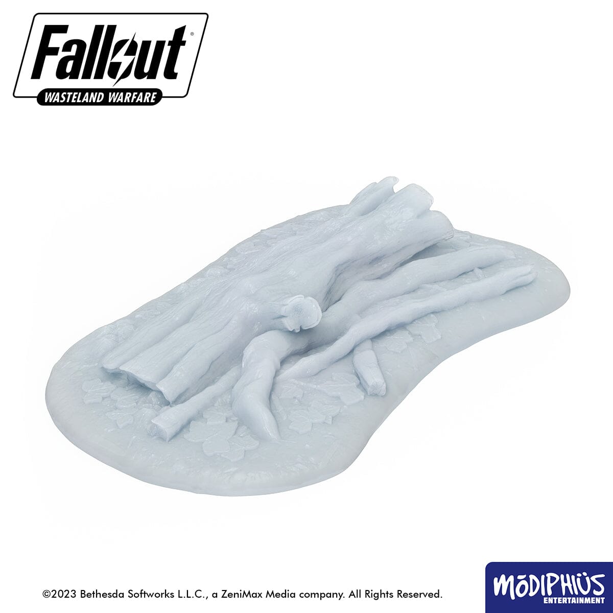 Modiphius Fallout Wasteland Warfare Basing Greebles Tronchi STL
