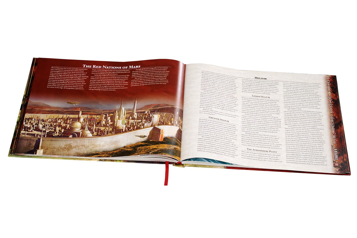 John Carter of Mars Collector's Slipcase Set Gioco Ruolo 2 libri