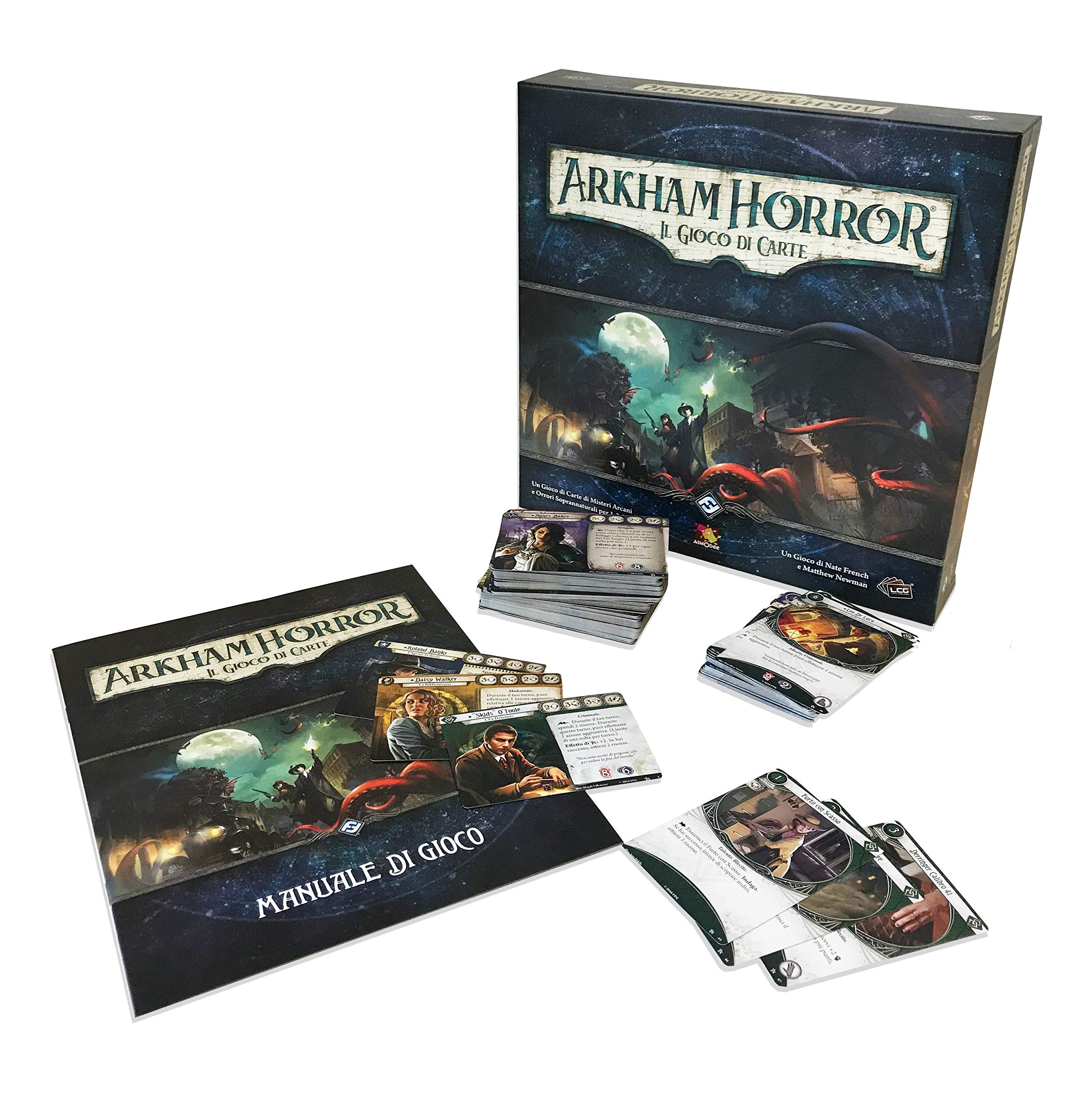 Arkham Horror Il Gioco di Carte base LCG cooperativo 1-2 giocatori