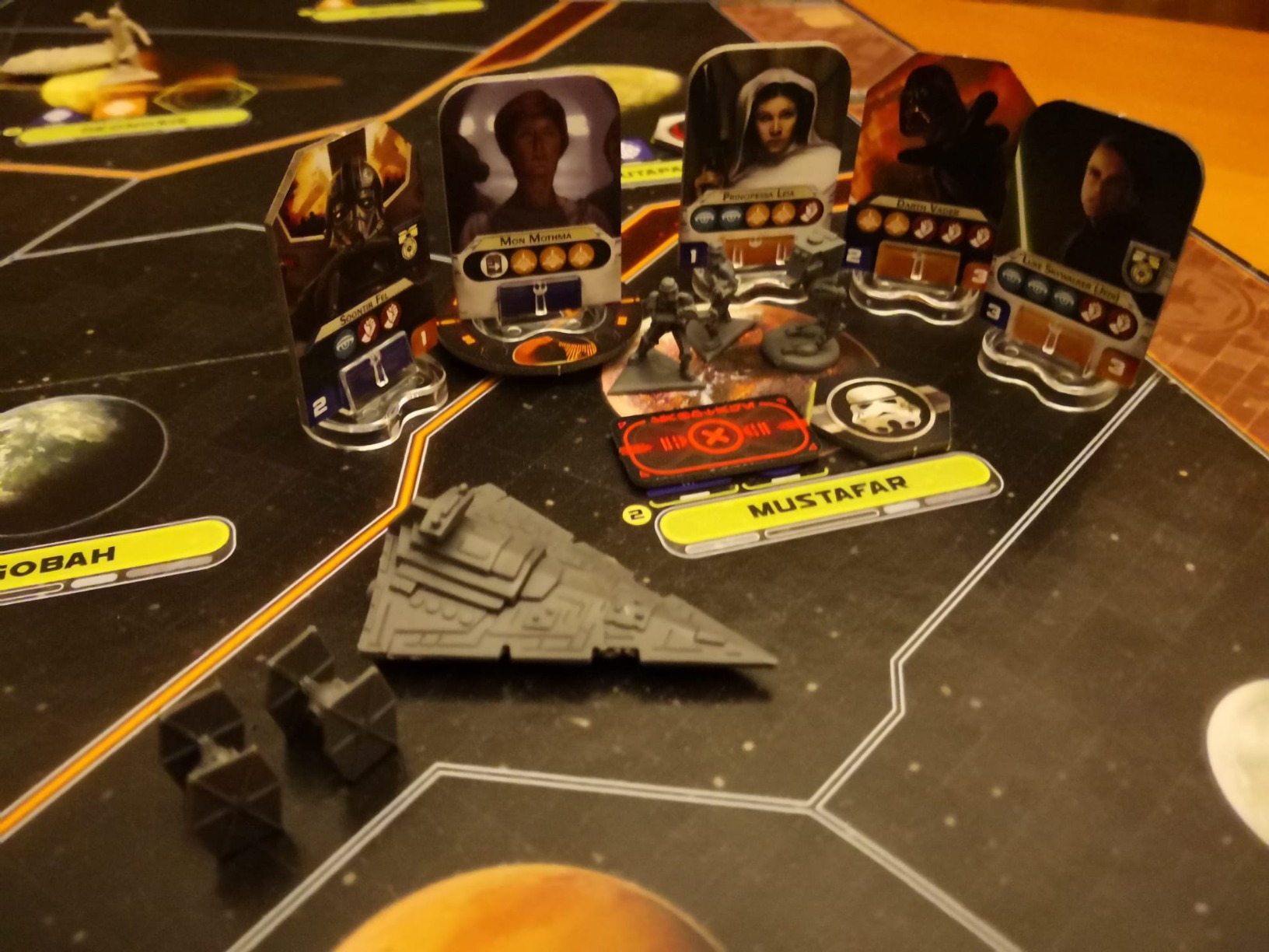 Star Wars Rebellion gioco da tavolo strategico italiano 2-4