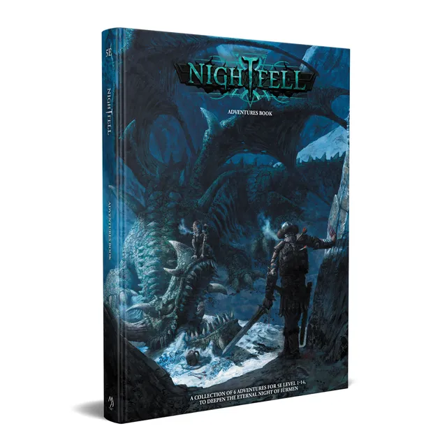Modiphius Nightfell Adventures Book libro GdR 168 pagine