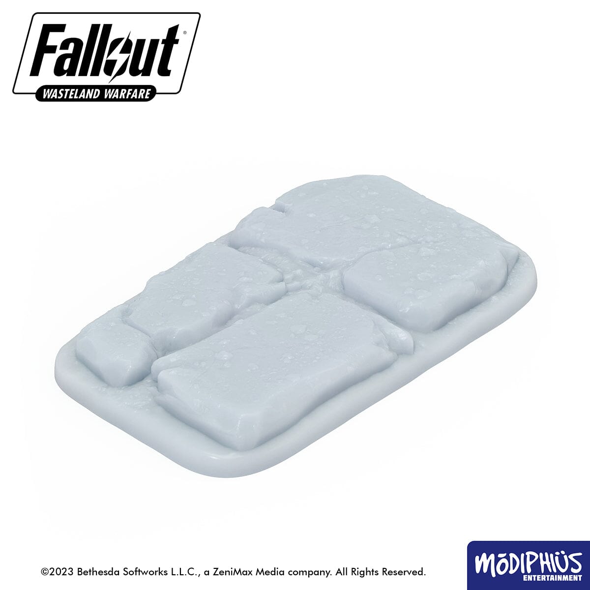 Modiphius Fallout Wasteland basing greebles slabs stones STL