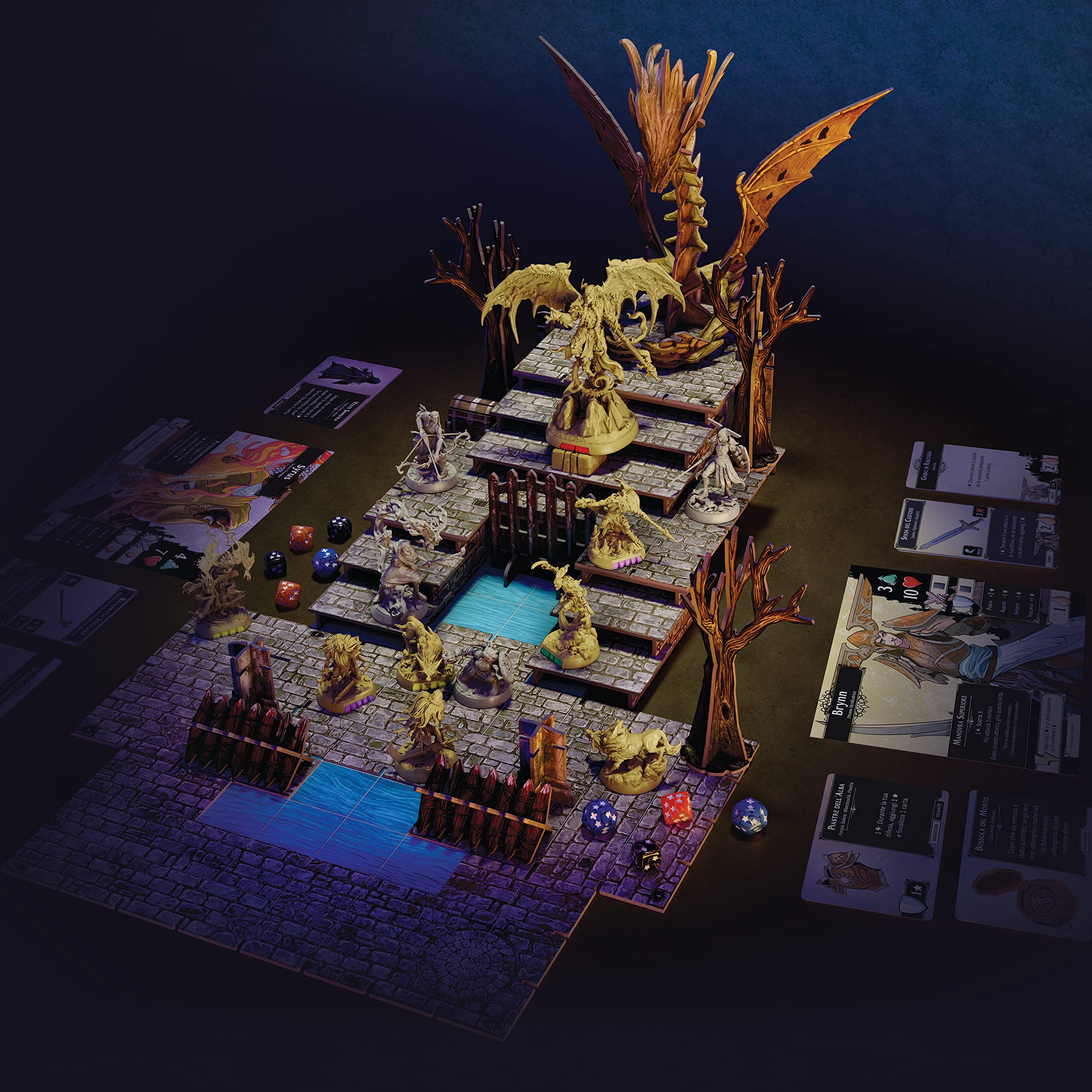 Asmodee Descent Leggende delle Tenebre gioco tavolo con app italiano
