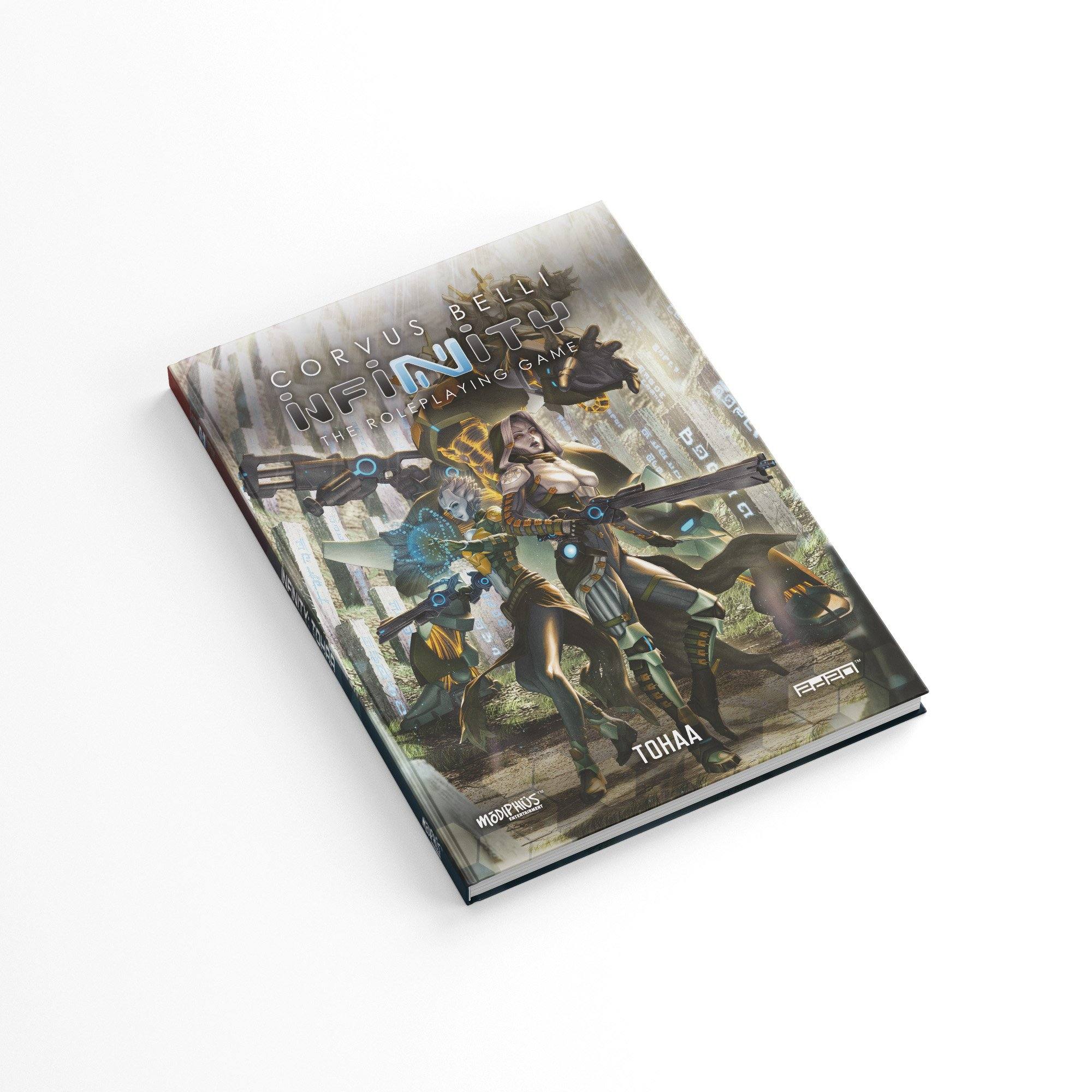 Modiphius Infinity Tohaa Supplement libro brossura espansione
