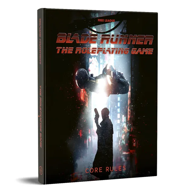 Free League Blade Runner RPG Core Rulebook manuale base investigativo