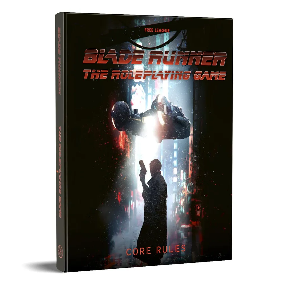 Free League Blade Runner RPG Core Rulebook manuale base investigativo