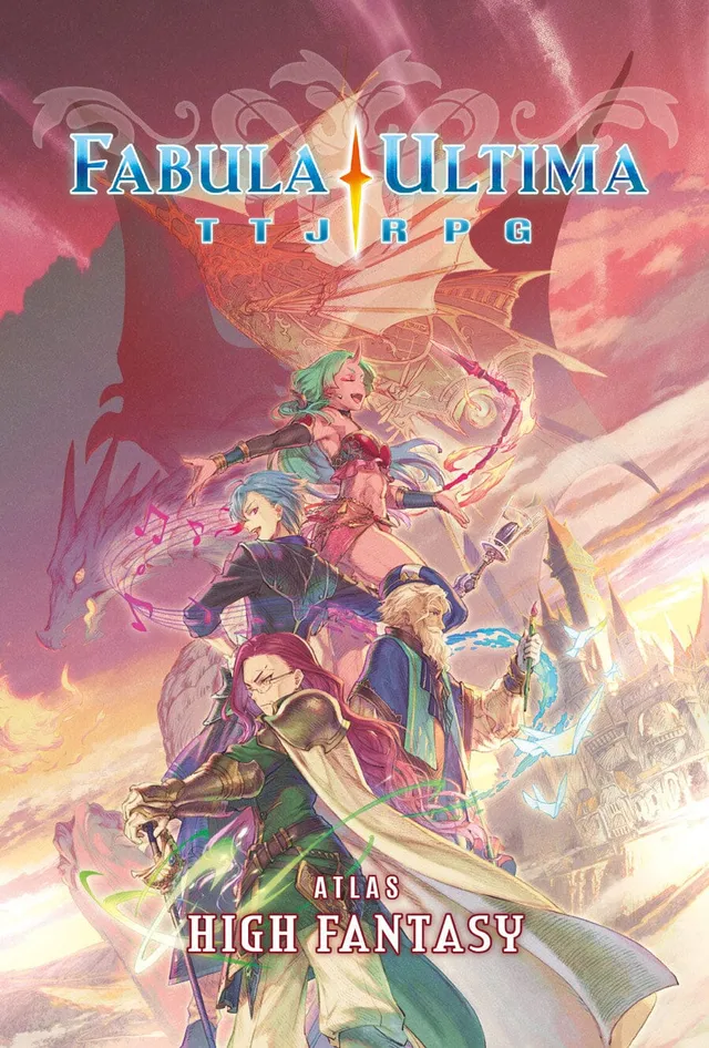 Fabula Ultima Atlas High Fantasy manuale PDF 200 pagine