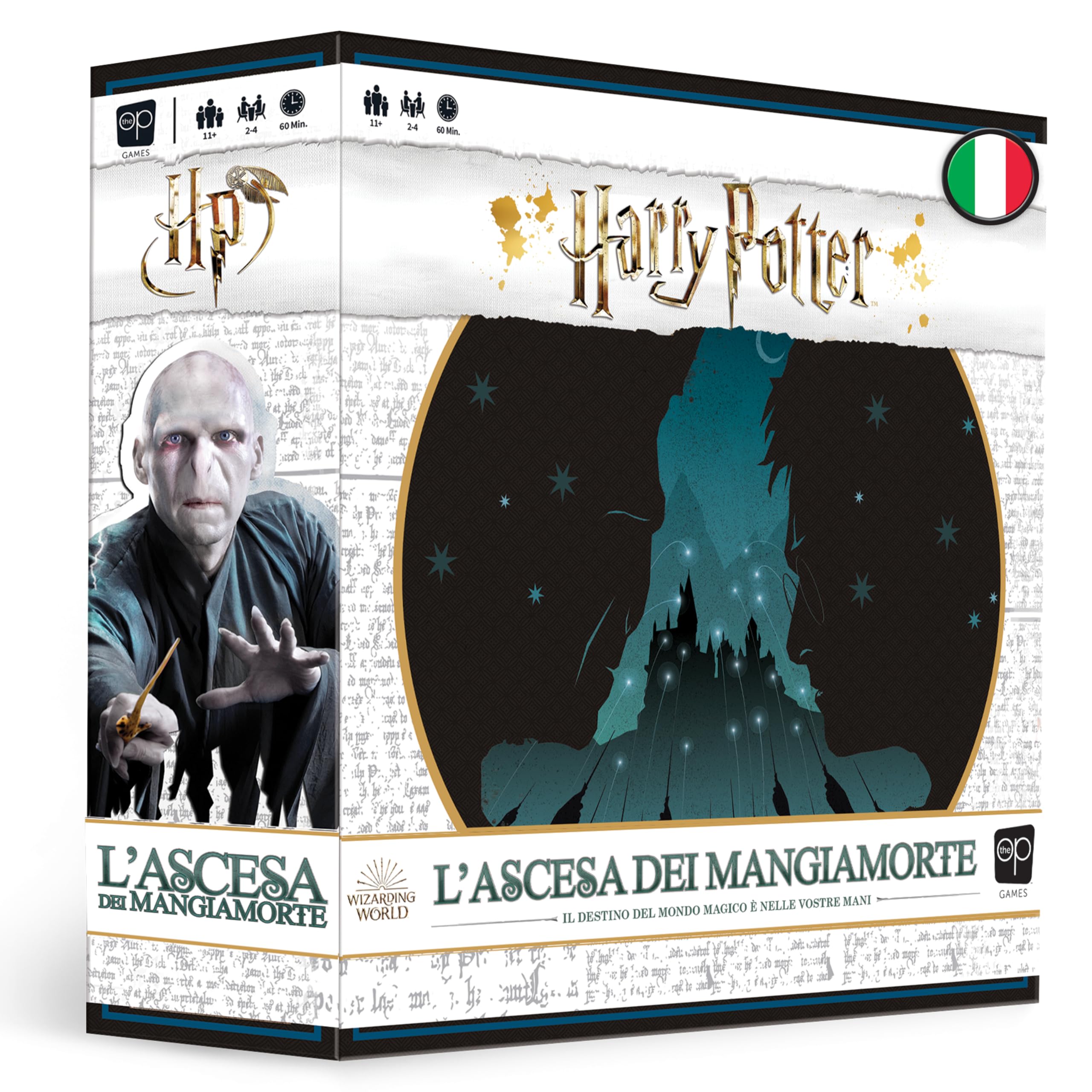 Asmodee Harry Potter Ascesa dei Mangiamorte gioco da tavolo dadi
