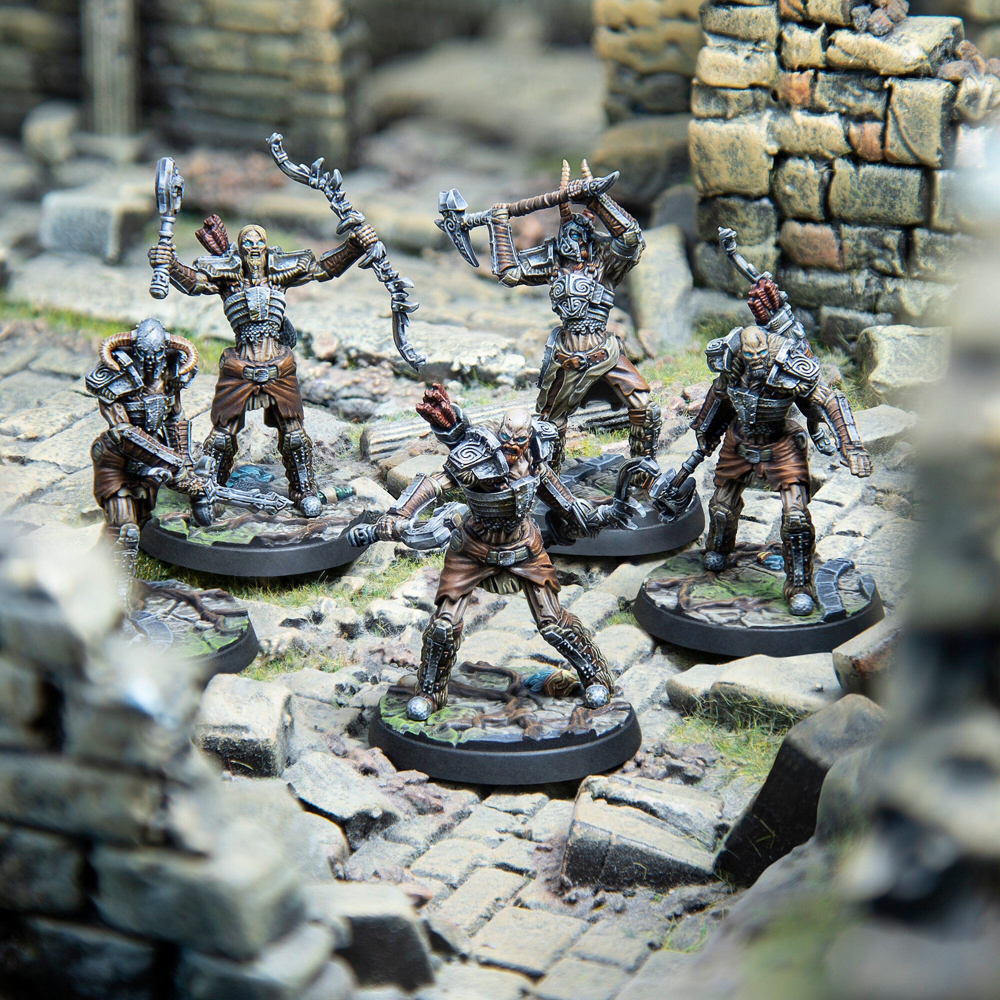 Modiphius Elder Scrolls Call to Arms Draugr Scourges miniature resina 32mm