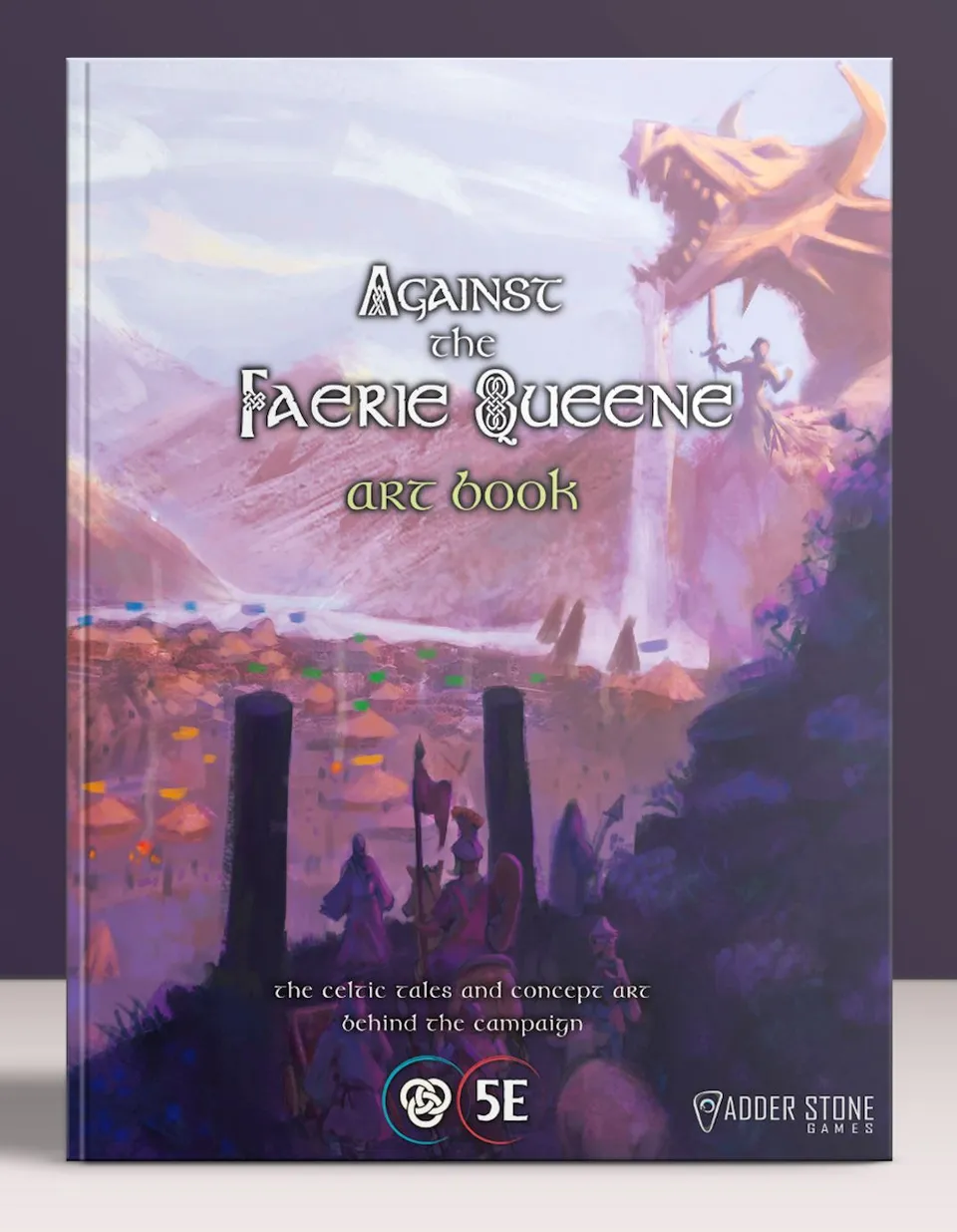 Legends of Avallen Against Faerie Queene art book 176 pagine