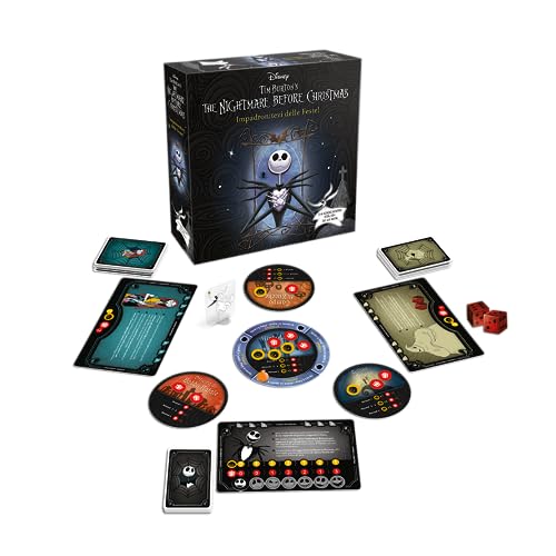 Asmodee Nightmare Before Christmas gioco di carte strategia 2-6