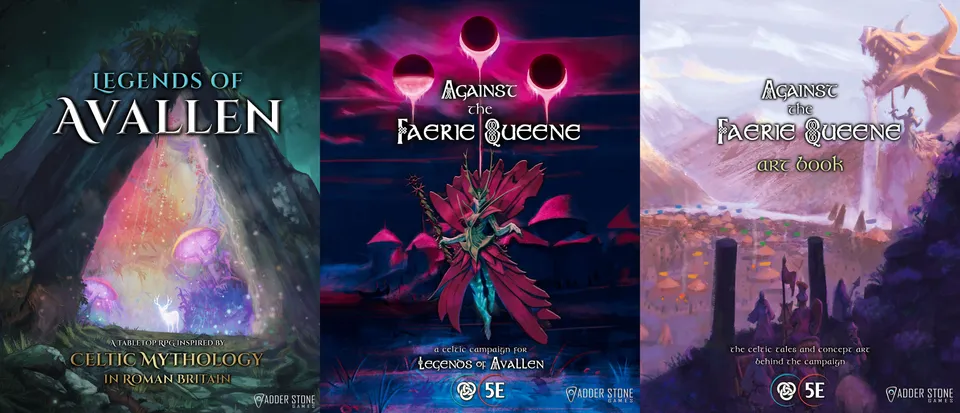 Legends of Avallen Against Faerie Queene Bundle PDF GdR