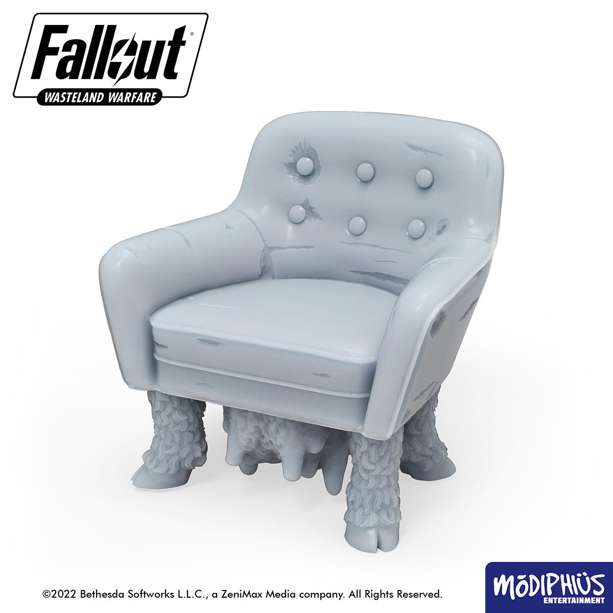 Modiphius Fallout Wasteland Warfare The Pack Animal Decor STL stampa 3D