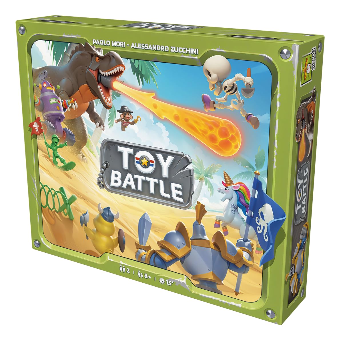 Asmodee Giochi per 2 Toy Battle gioco da tavolo 15 min
