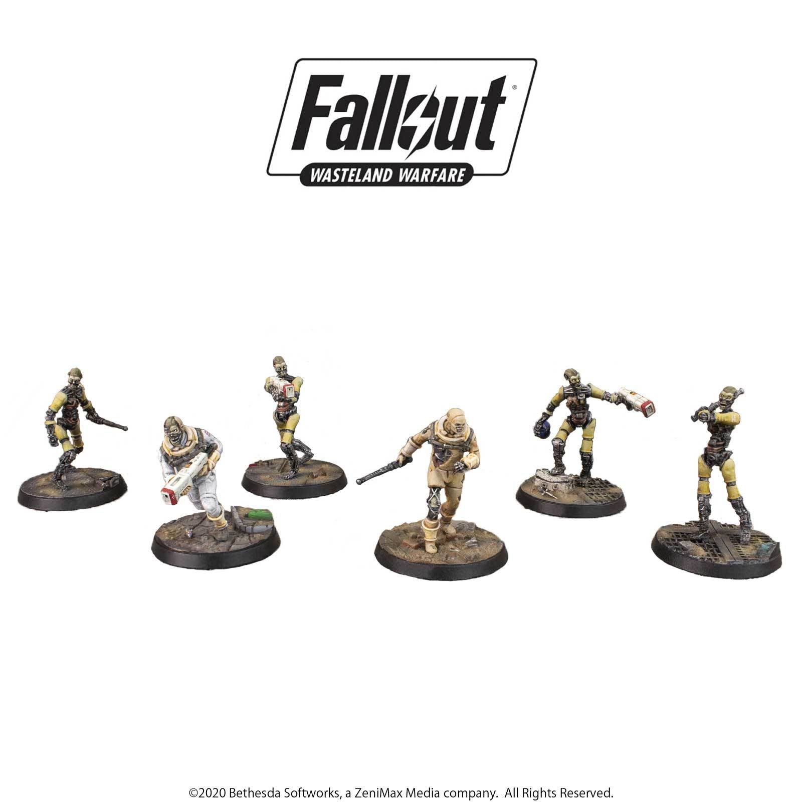 Modiphius Fallout Wasteland Warfare Institute Bundle miniature