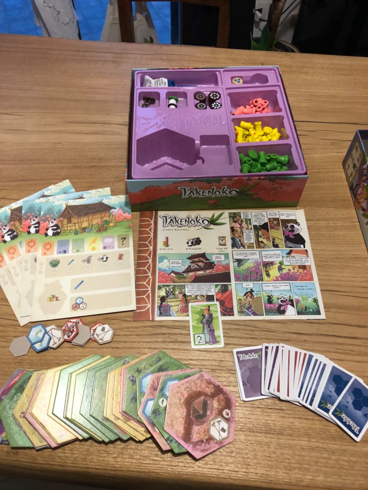 Asmodee Takenoko Gioco da Tavolo Panda Bambù 2-4 Giocatori