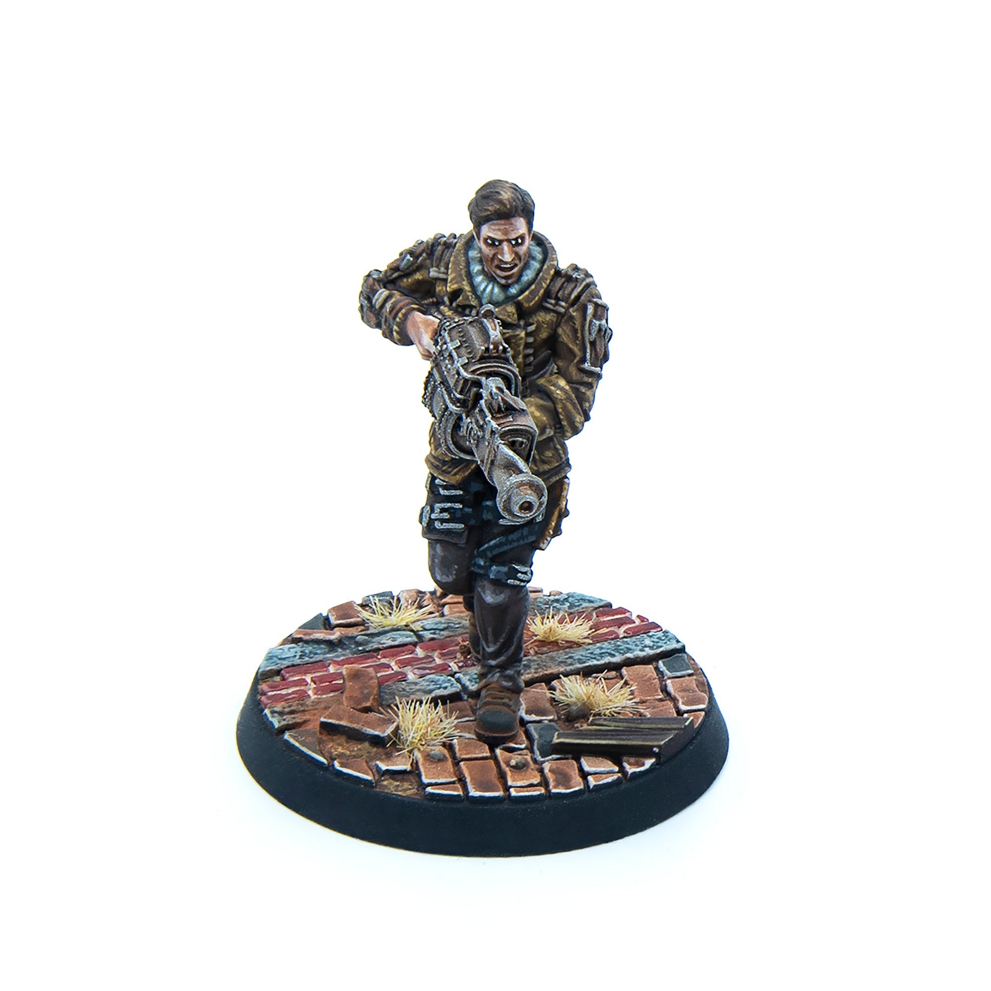 Fallout Wasteland Warfare Railroad Operatives miniature Glory Deacon