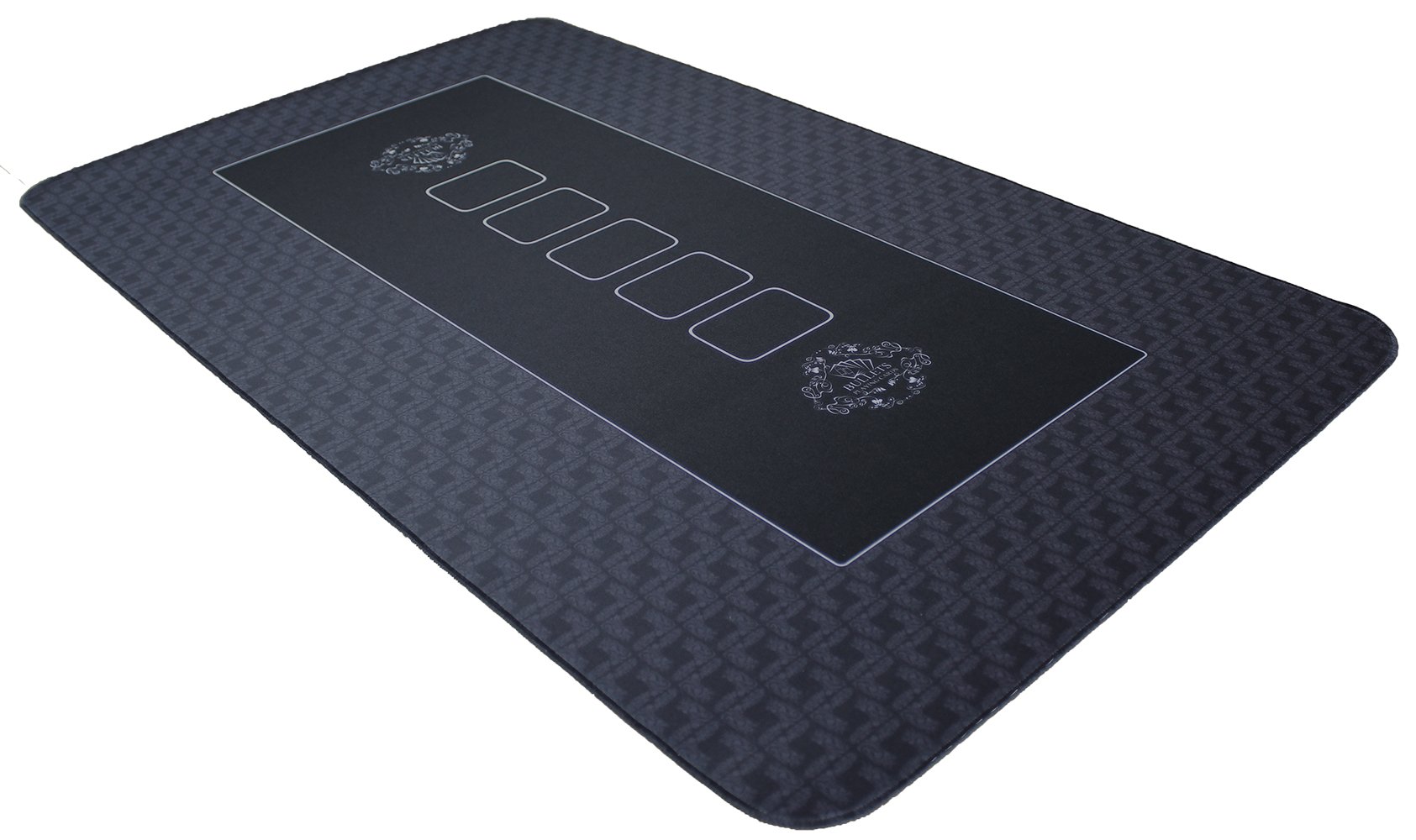 Bullets Tappetino Poker Verde 100x60 cm Deluxe antiscivolo