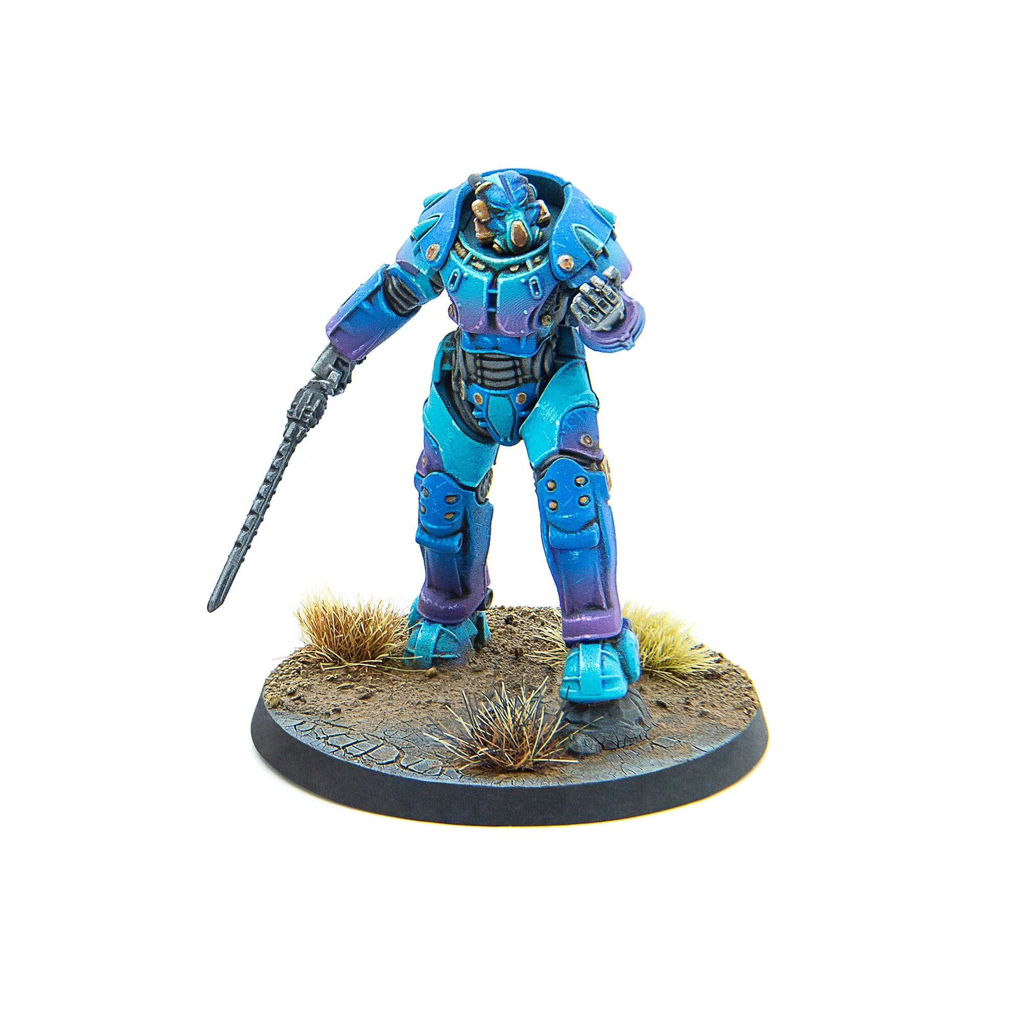 Modiphius Fallout Wasteland Warfare X-01 Power Armor 3 miniature