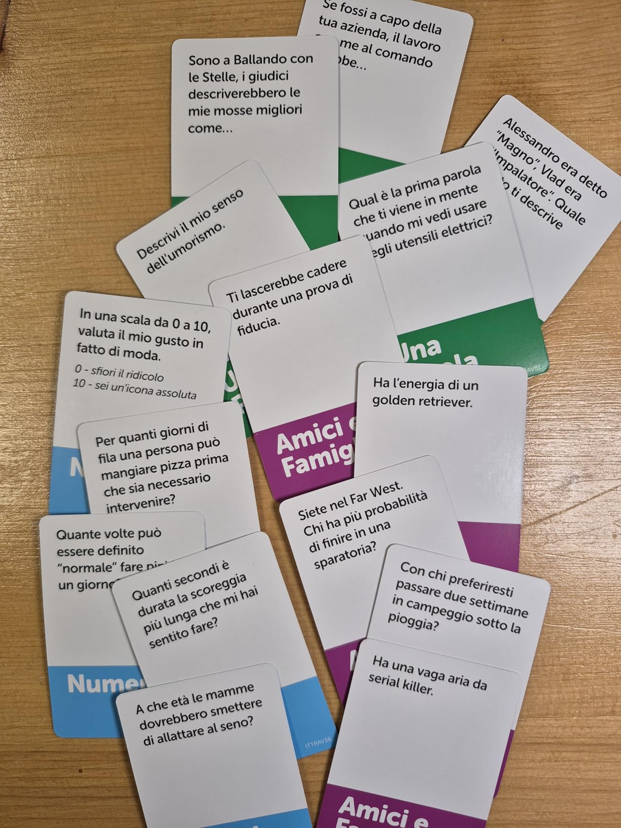 Asmodee Domande Stupide per Partner carte da gioco per coppie