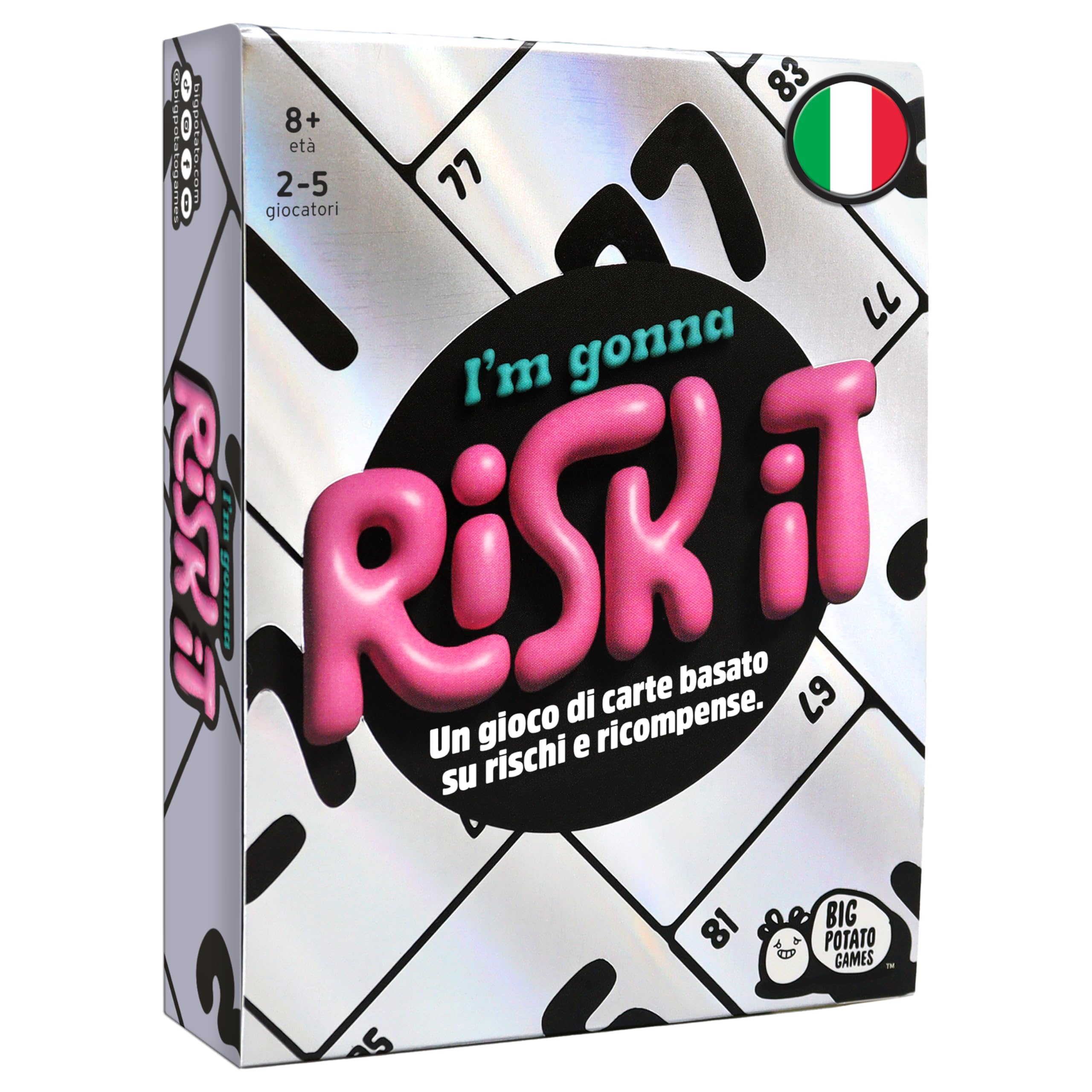 Asmodee Risk It Gioco di Carte Numeri 2-5 Giocatori