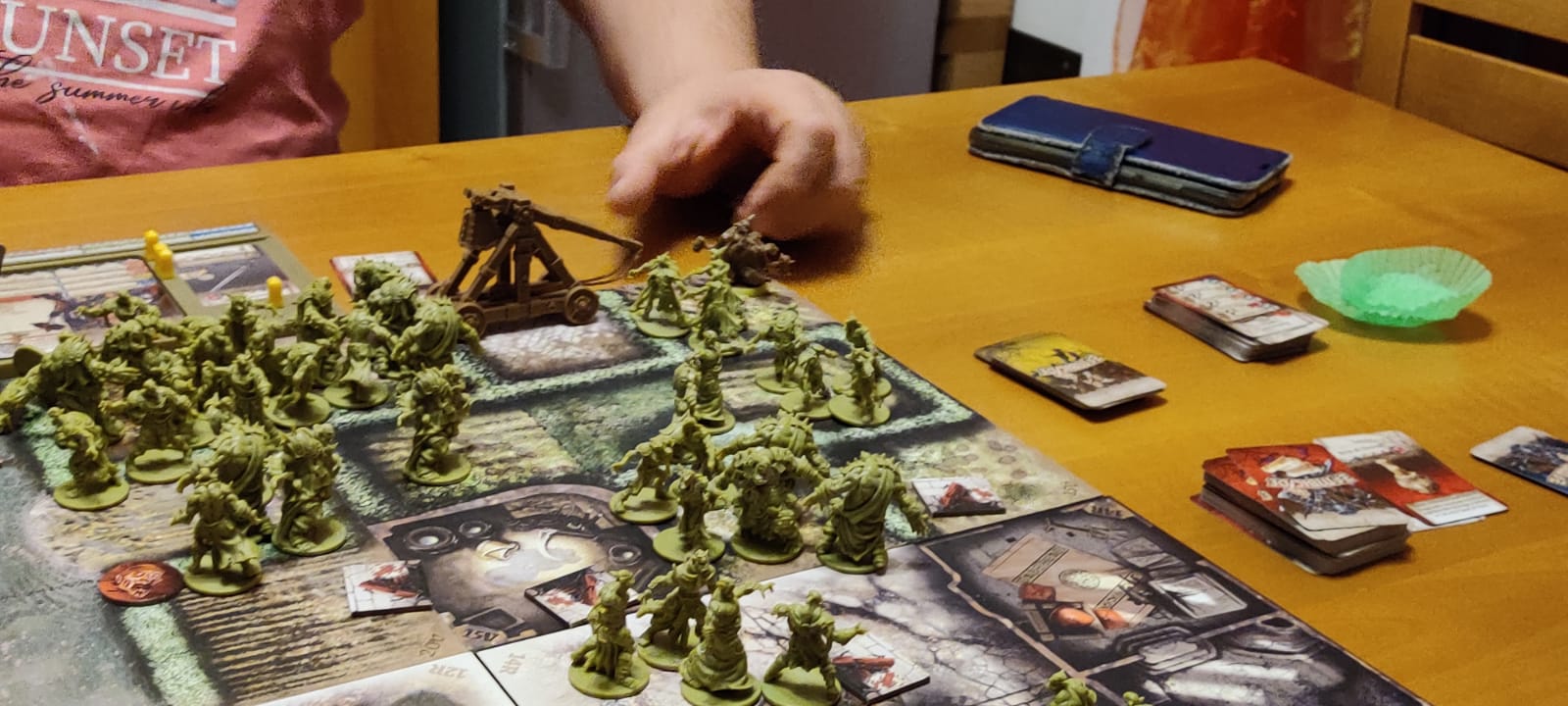 Asmodee Zombicide Green Horde gioco da tavolo base 1-6 cooperativo