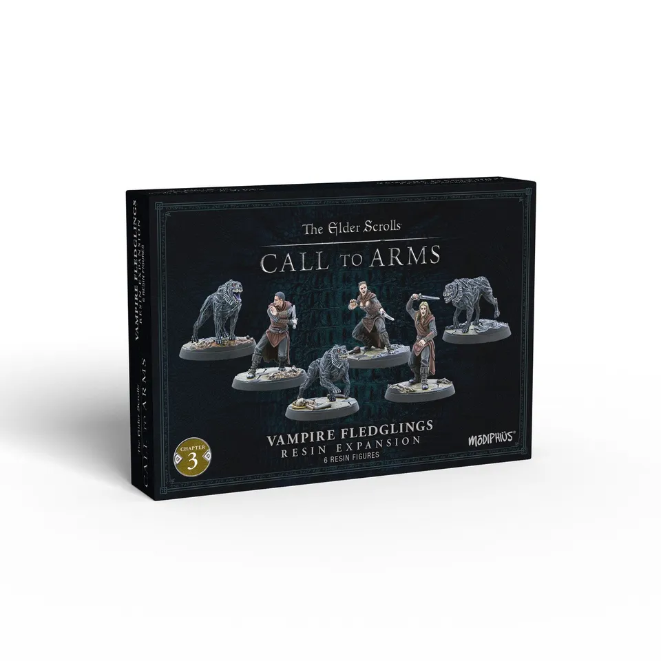 Modiphius Elder Scrolls Call to Arms Vampire Fledglings miniature