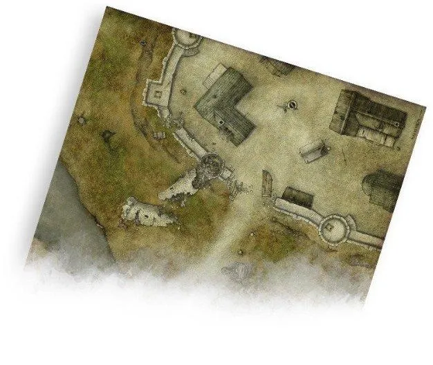 Modiphius Drakerys Accessory Set 1 tappetino gioco A neoprene