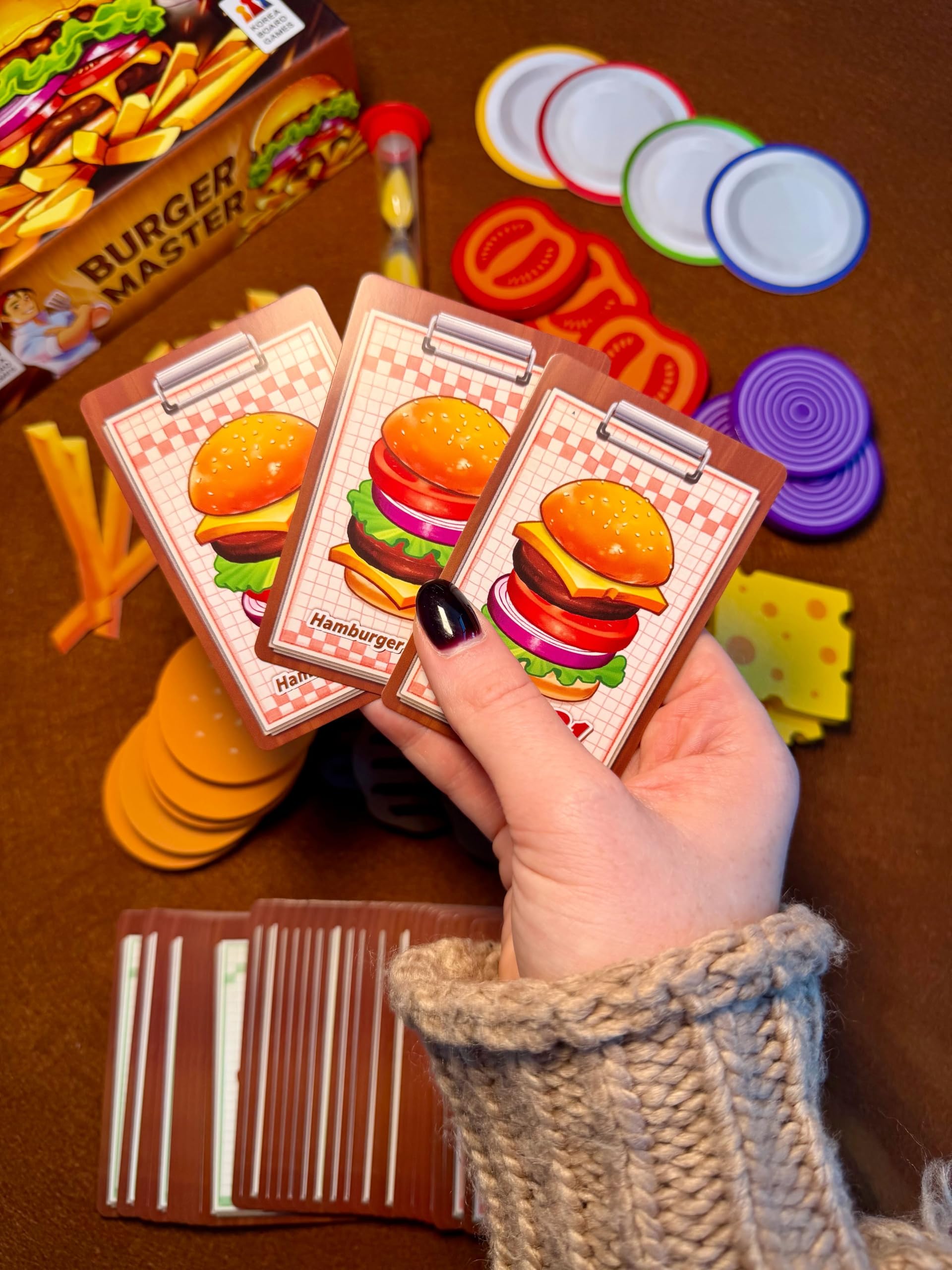 Asmodee Burger Master gioco da tavolo edizione italiana 2-6 giocatori