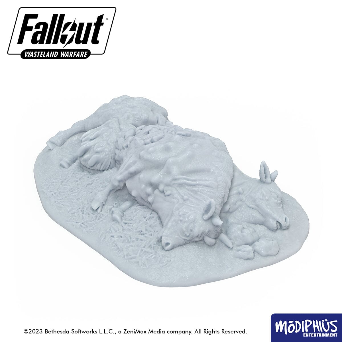 Modiphius Fallout Wasteland Warfare Meat and Gore STL scenari