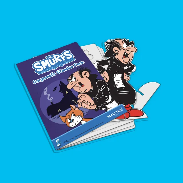 Maestro Media Puffi RPG Gargamel pack standee gioco di ruolo