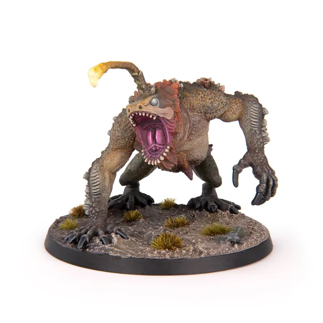 Modiphius Fallout Angler miniatura resina 32mm Far Harbor