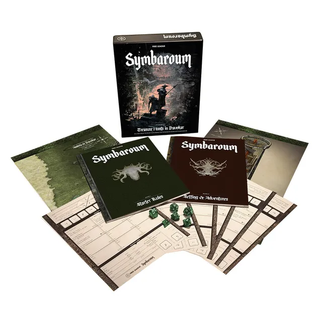 Modiphius Symbaroum Starter Set Caccia a Davokar Box