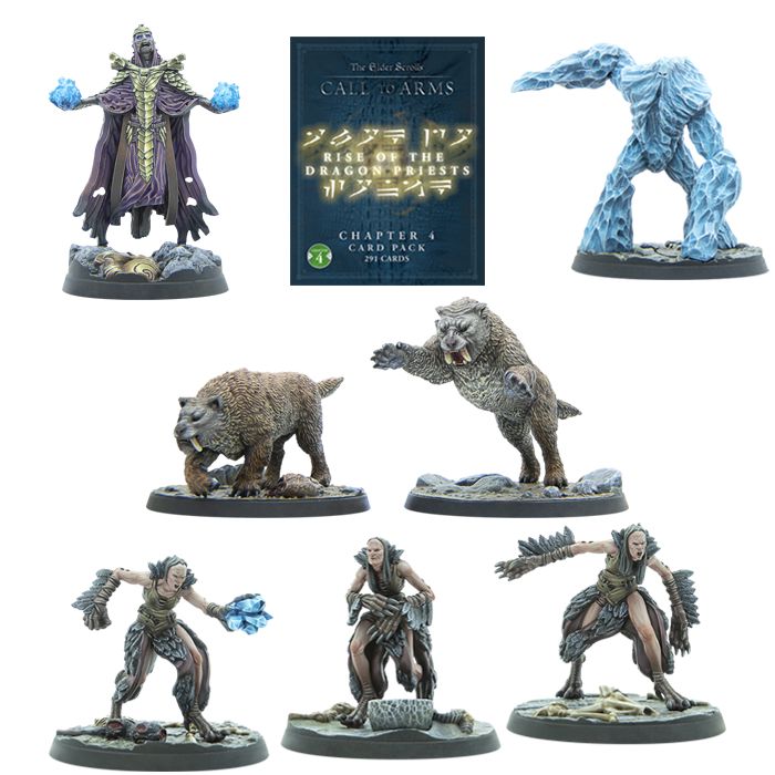 Modiphius Elder Scrolls Call to Arms Chapter 4 bundle miniature Beasts Monsters