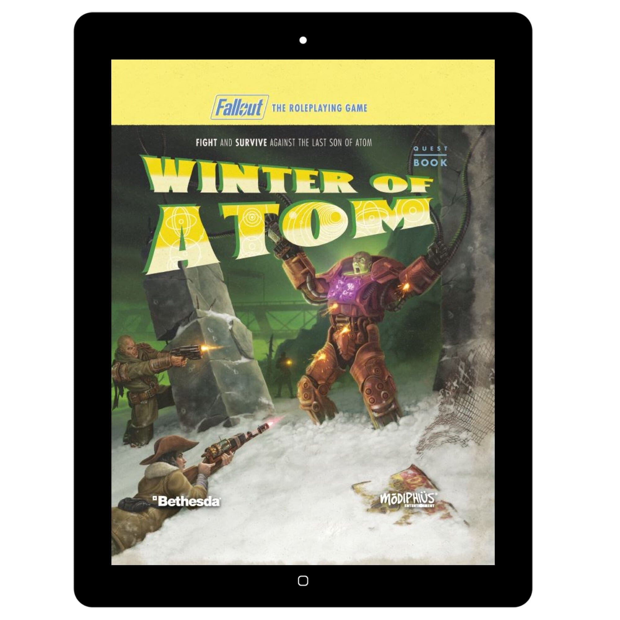 Fallout The Roleplaying Game Winter of Atom manuale PDF 248 pagine