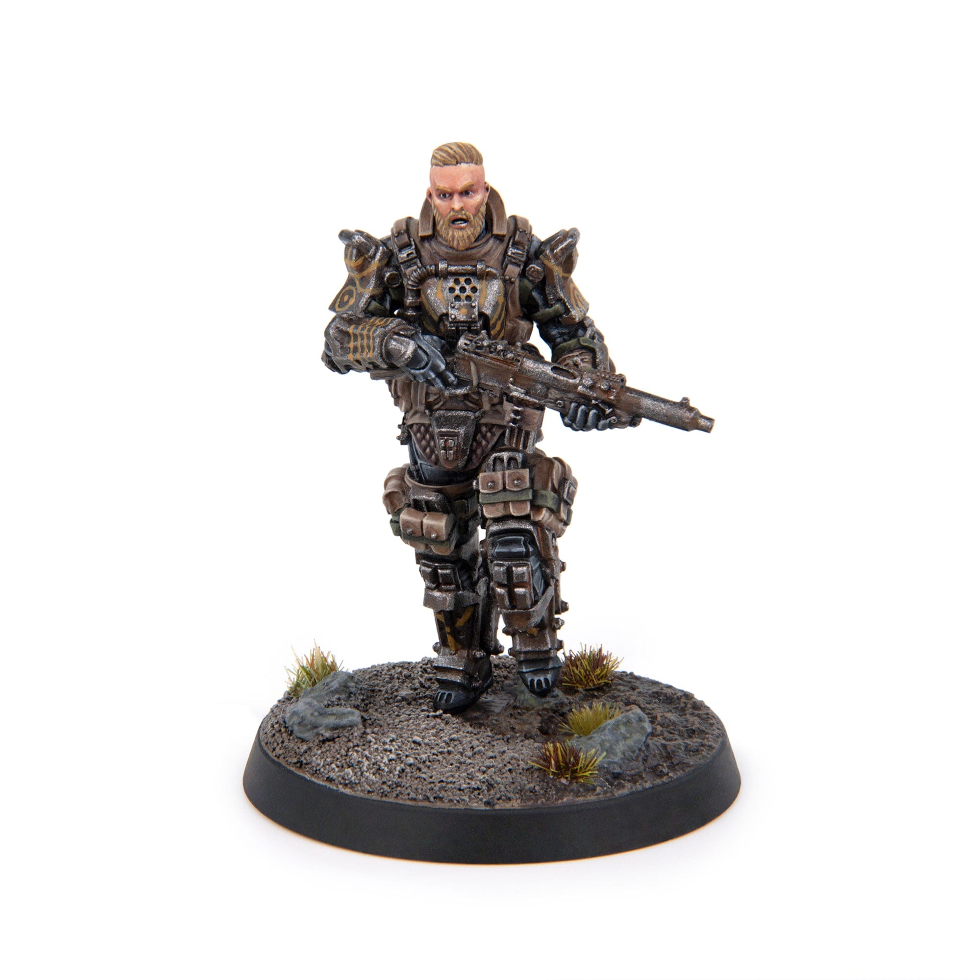 Modiphius Fallout: Factions Priesthood set 3 miniature resina