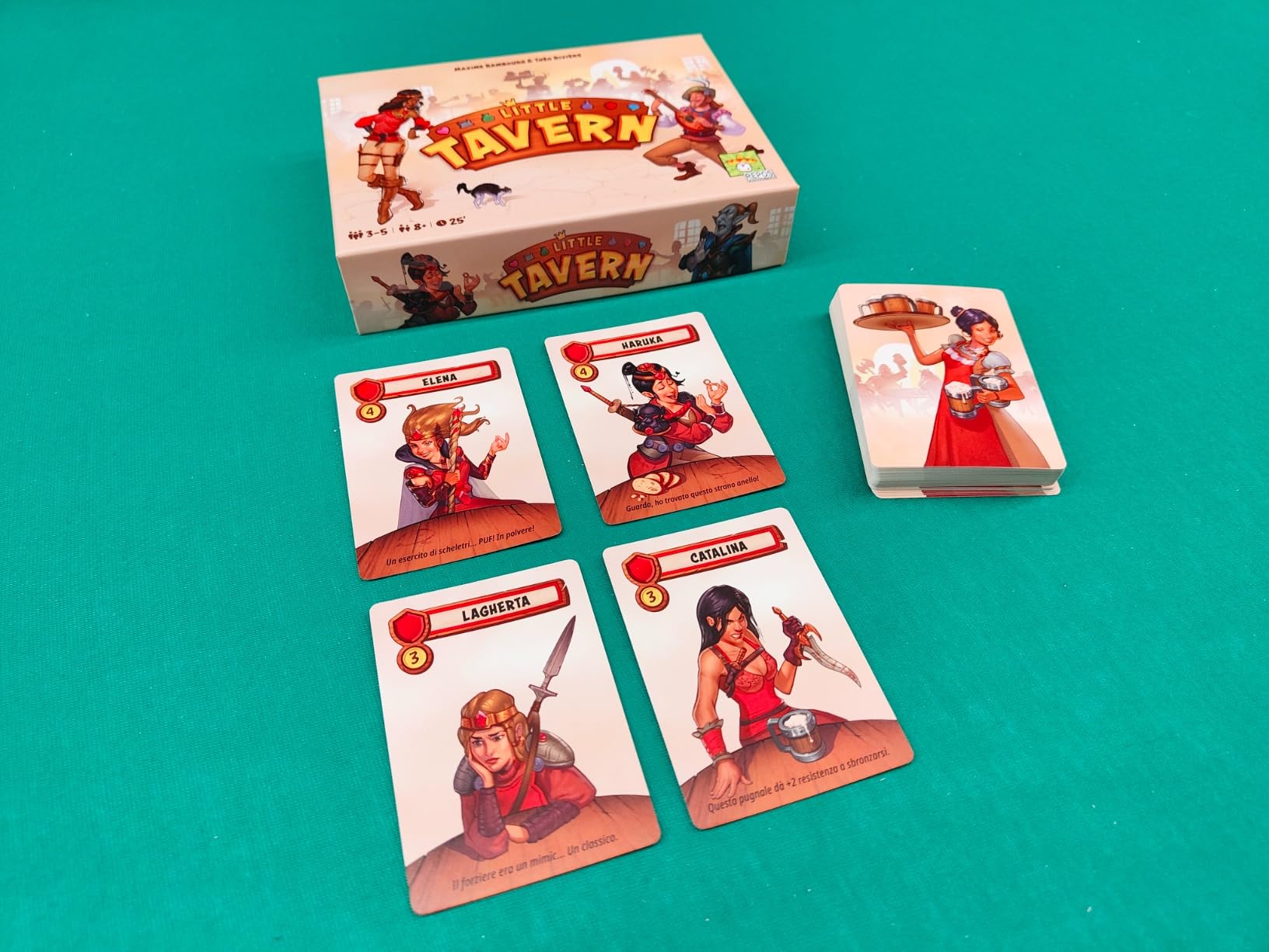 Asmodee Little Tavern gioco da tavolo italiano 3-5 giocatori