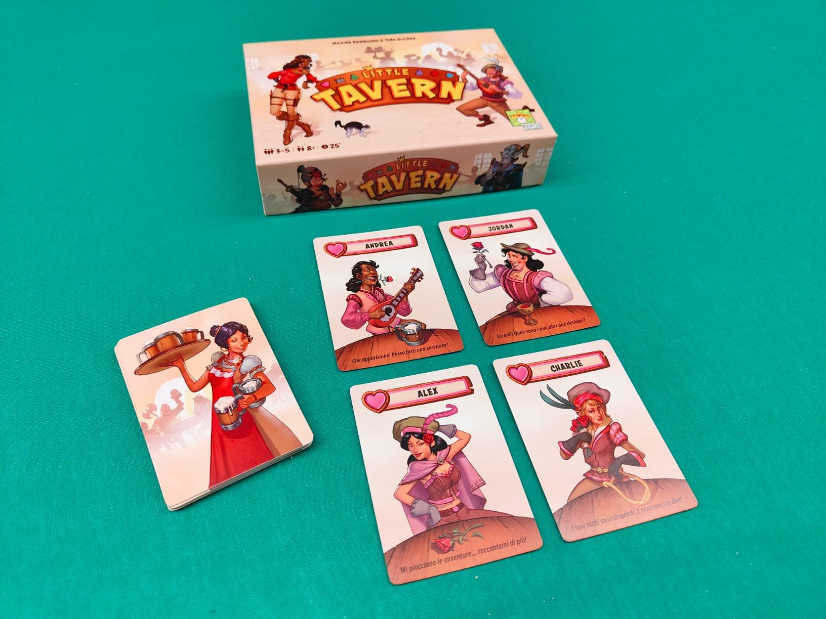 Asmodee Little Tavern gioco da tavolo italiano 3-5 giocatori