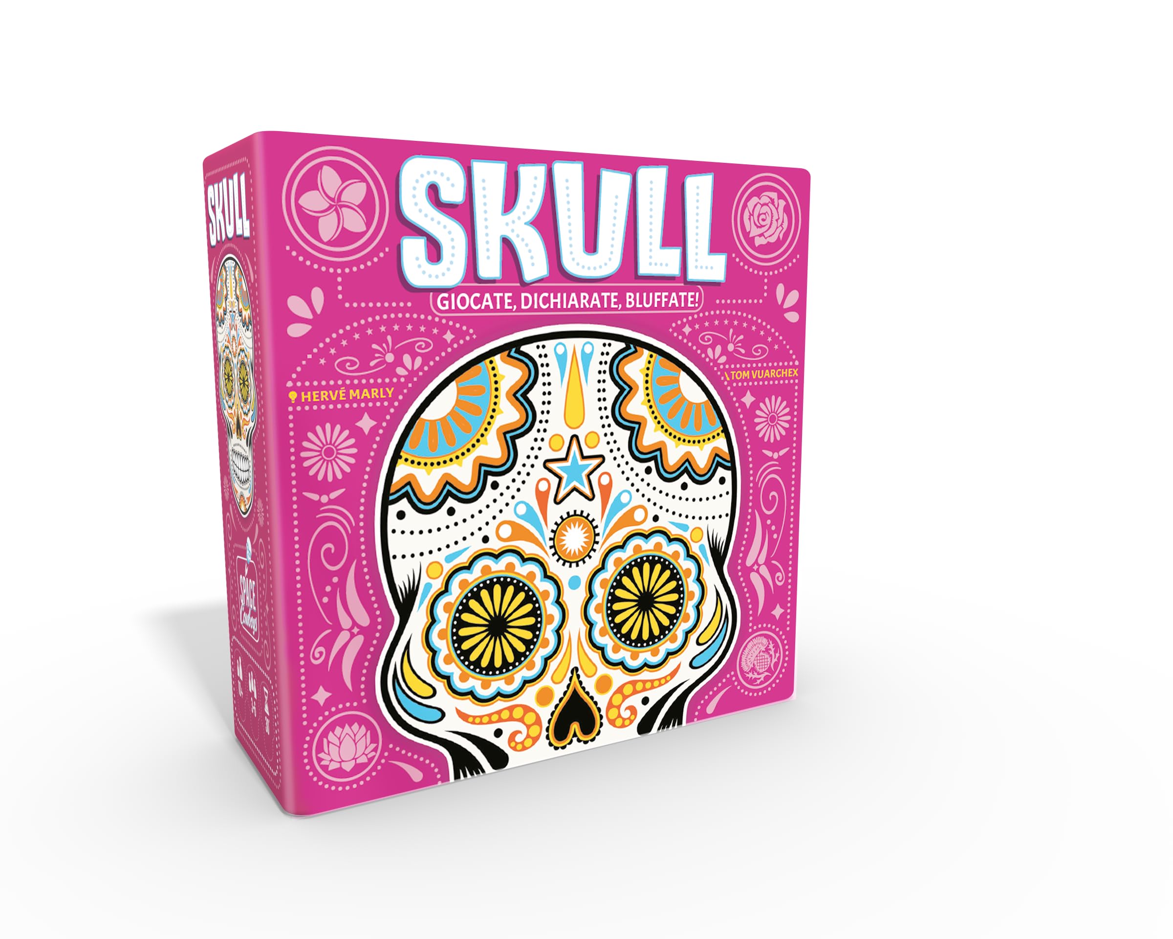 Asmodee Skull Gioco Bluff 3-6 Giocatori Edizione Italiana