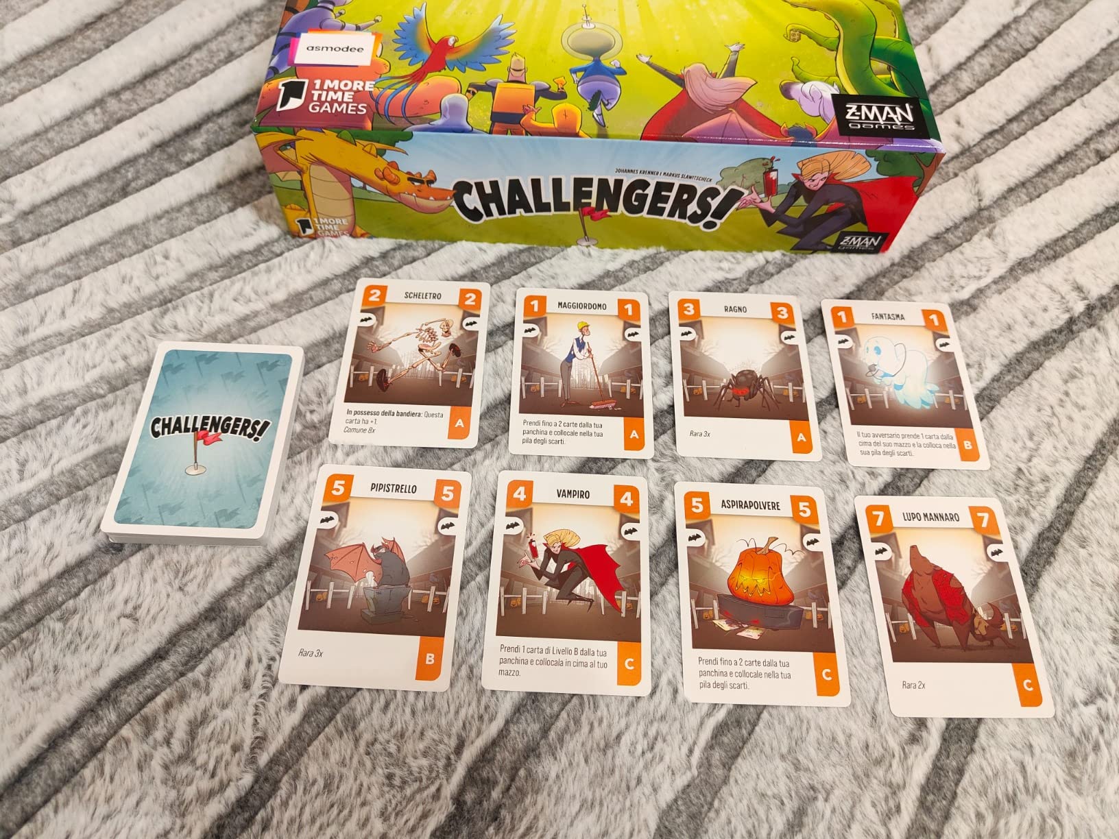 Asmodee Challengers gioco da tavolo edizione italiana 1-8 giocatori