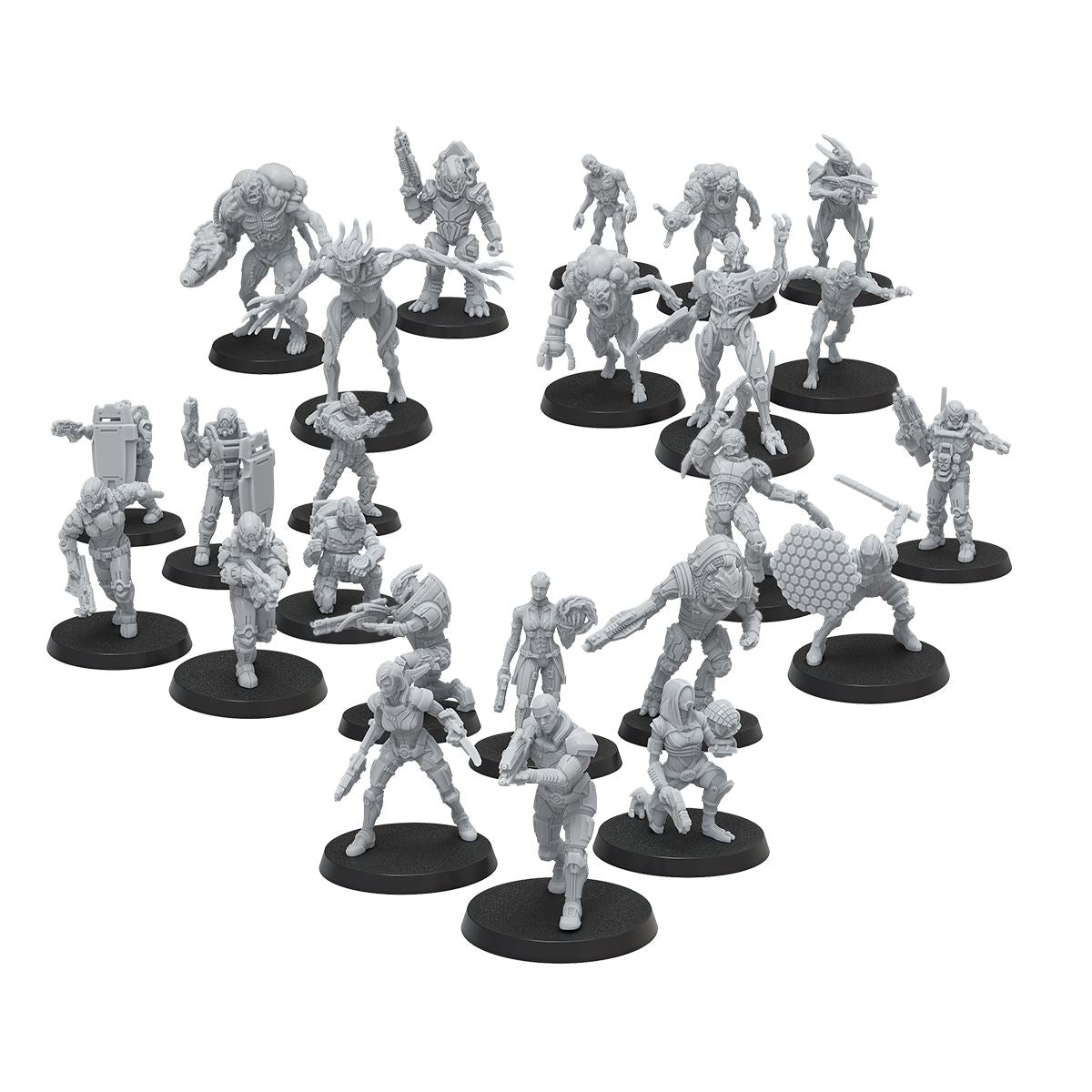 Modiphius Mass Effect Miniatures Collector Bundle resina 32mm