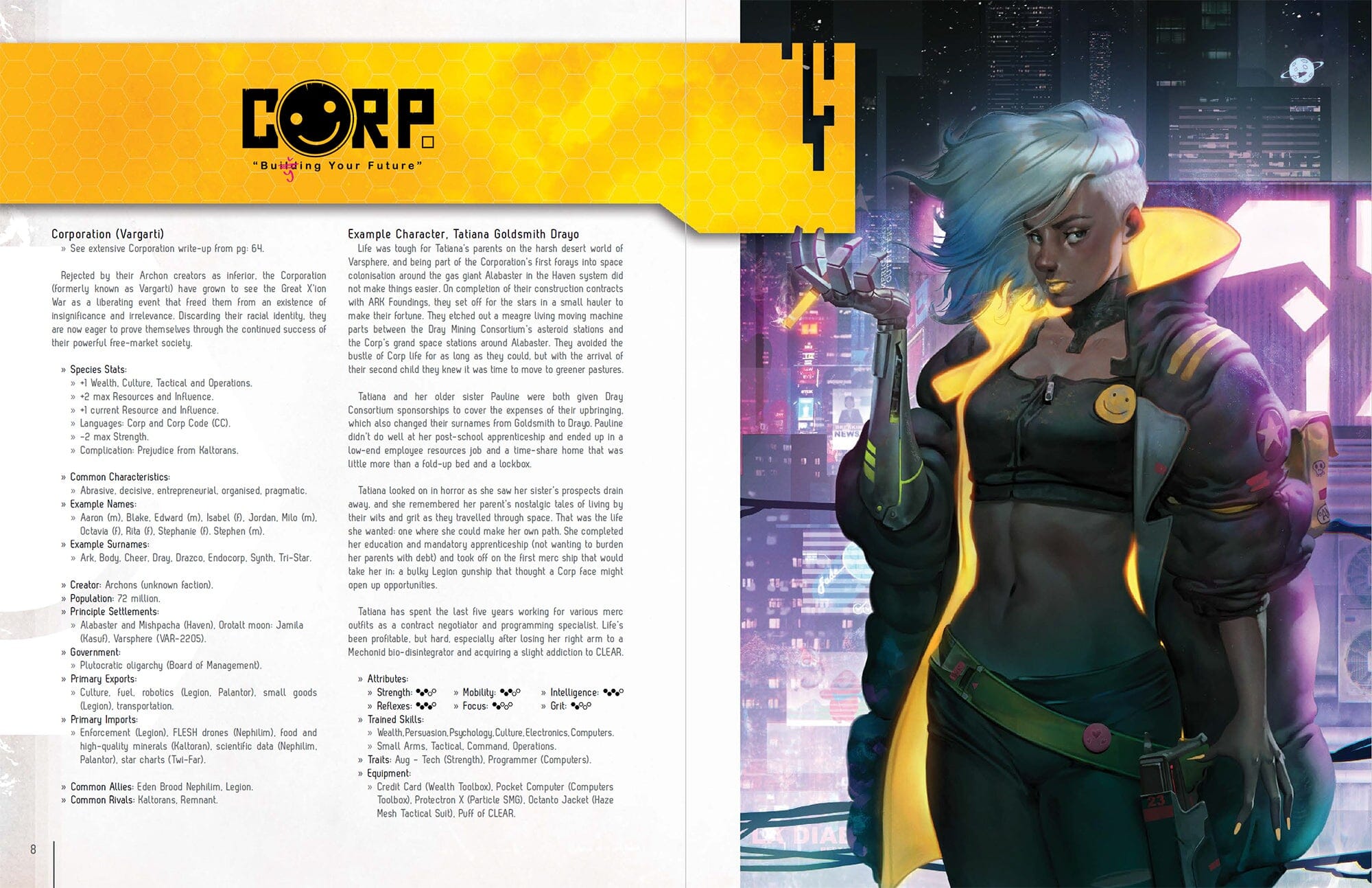 Fragged Empire 2 Ed. Setting Guide Manuale GDR PDF Haven