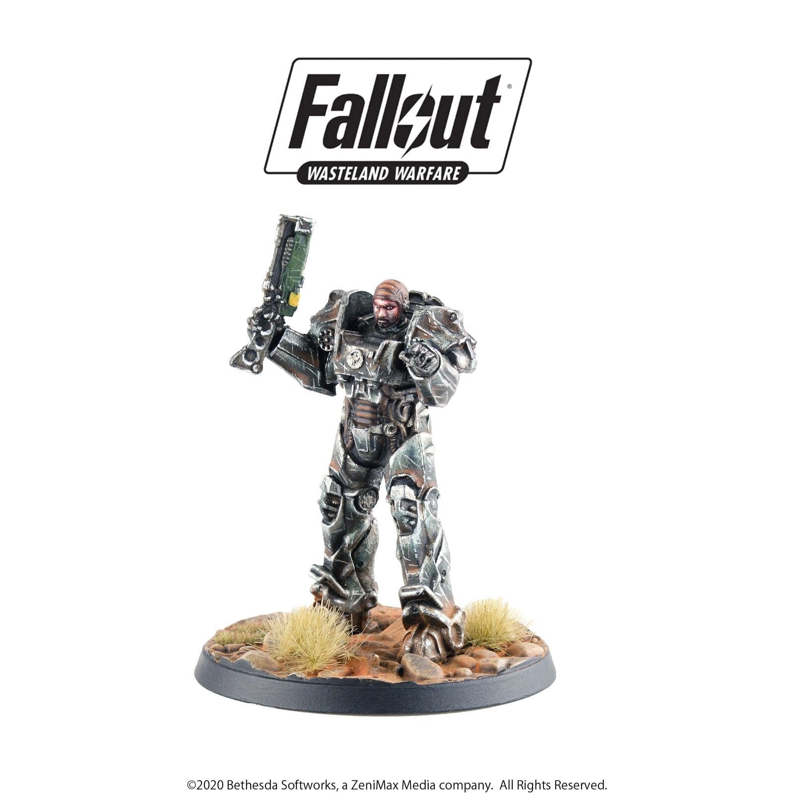 Modiphius Fallout Brotherhood Cade Danse miniature set 3 resina 32mm