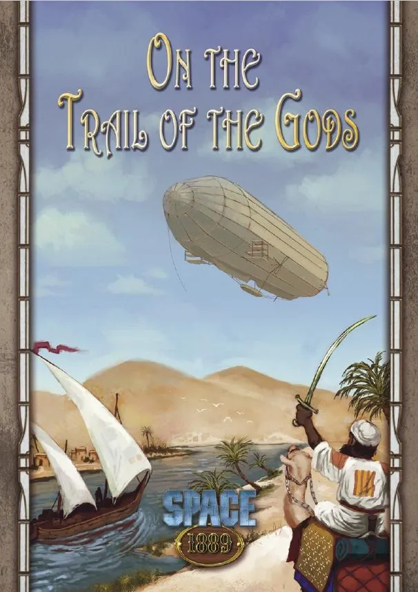 Space 1889 On the Trail of the Gods Avventura GdR Libro
