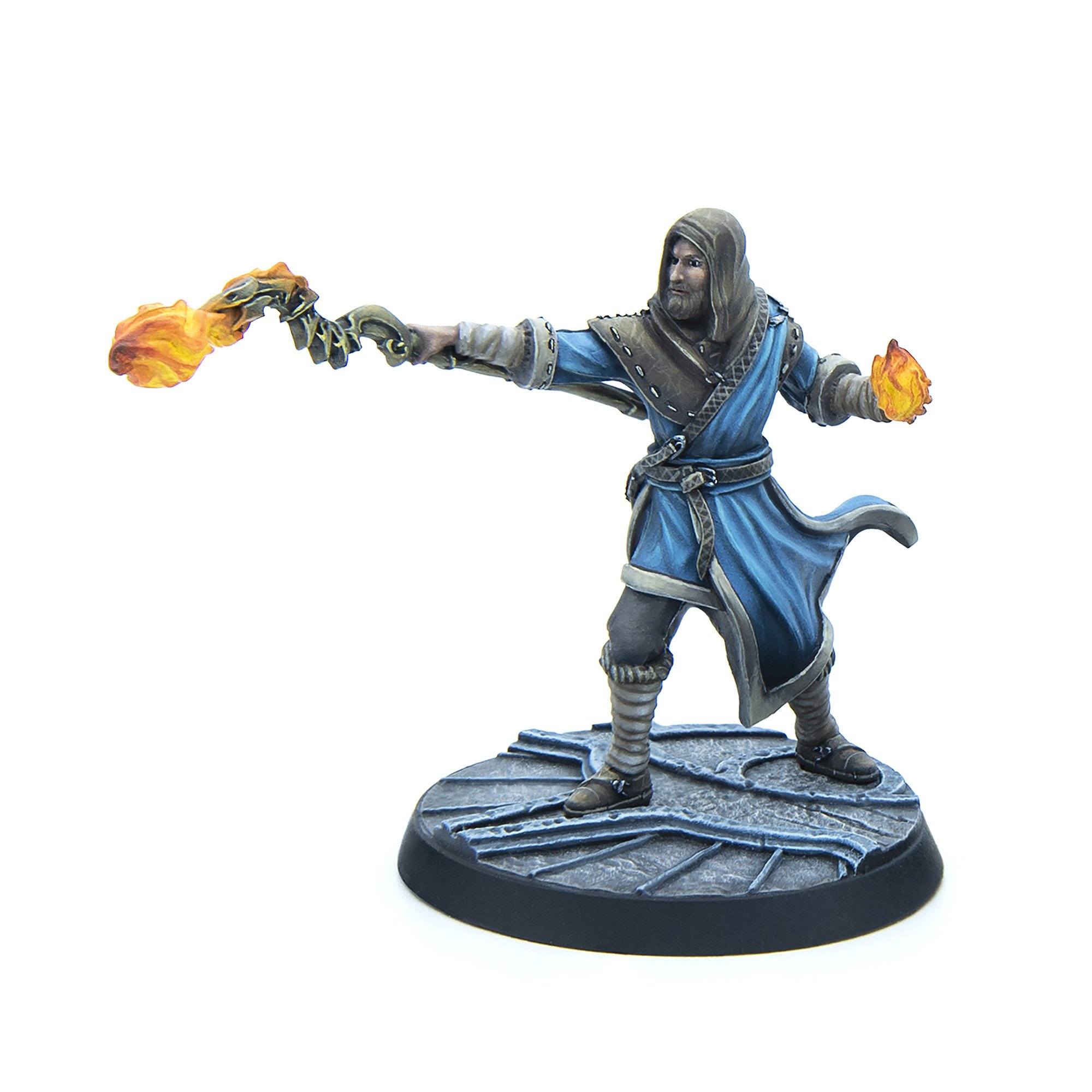 Modiphius Elder Scrolls Adventurer Wanderers miniature 32mm 6pz