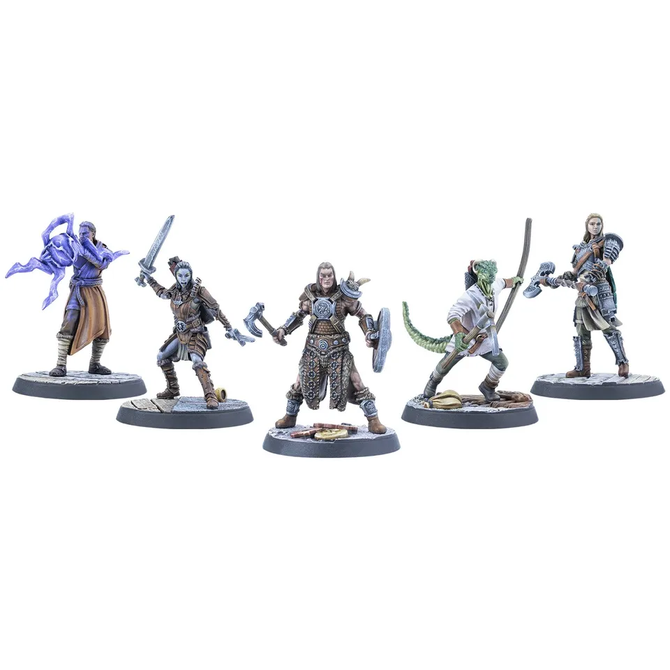Elder Scrolls Call to Arms Adventurer Followers 5 miniature