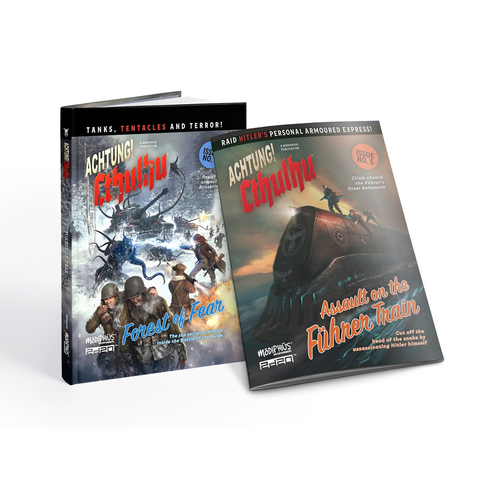 Modiphius Achtung! Cthulhu Forest of Fear bundle libri avventura