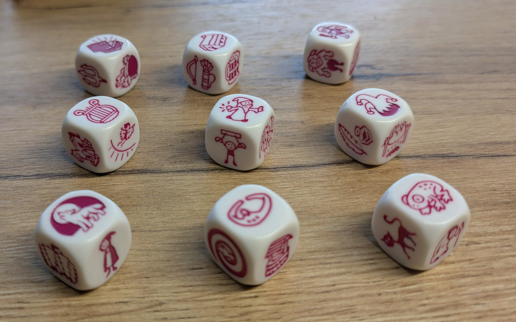 Asmodee Rory's Story Cubes Fantasia dadi storia famiglia 9 dadi