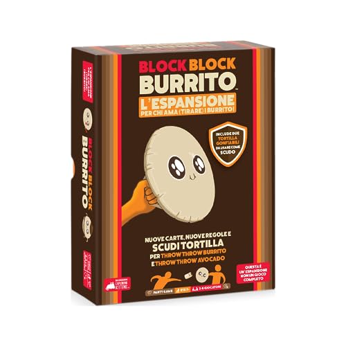 Asmodee Block Block Burrito espansione gioco carte 2-6